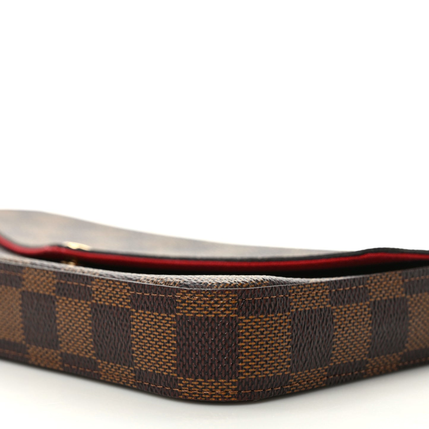 Damier Ebene Pochette Felicie Chain Wallet