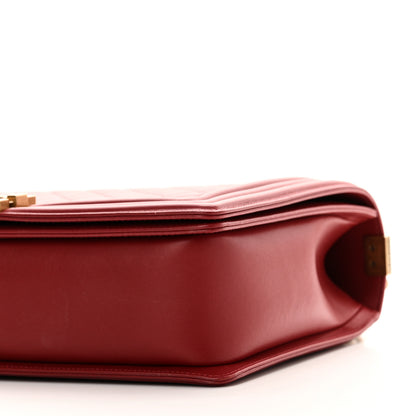 Chanel Lambskin Quilted Large Boy Flap Red 10 of 10