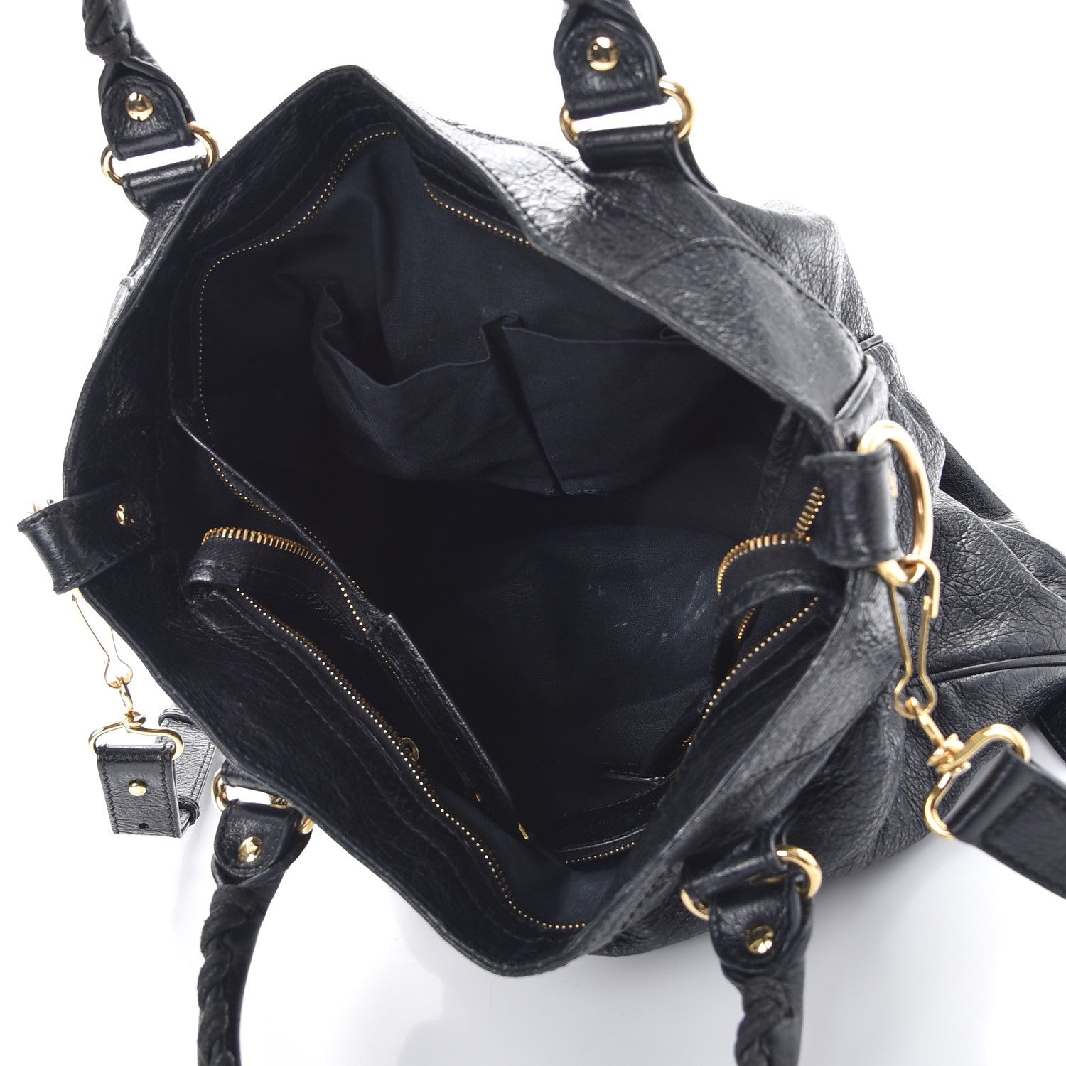 Balenciaga Agneau Giant 12 Gold Hardware Velo Black 5 of 15