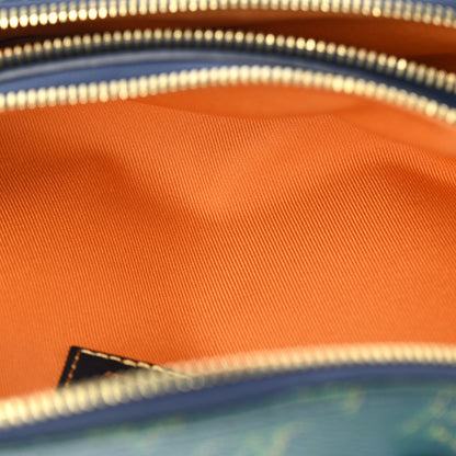Louis Vuitton Monogram Heritage Rush Bumbag Blue Stripes 5 of 10
