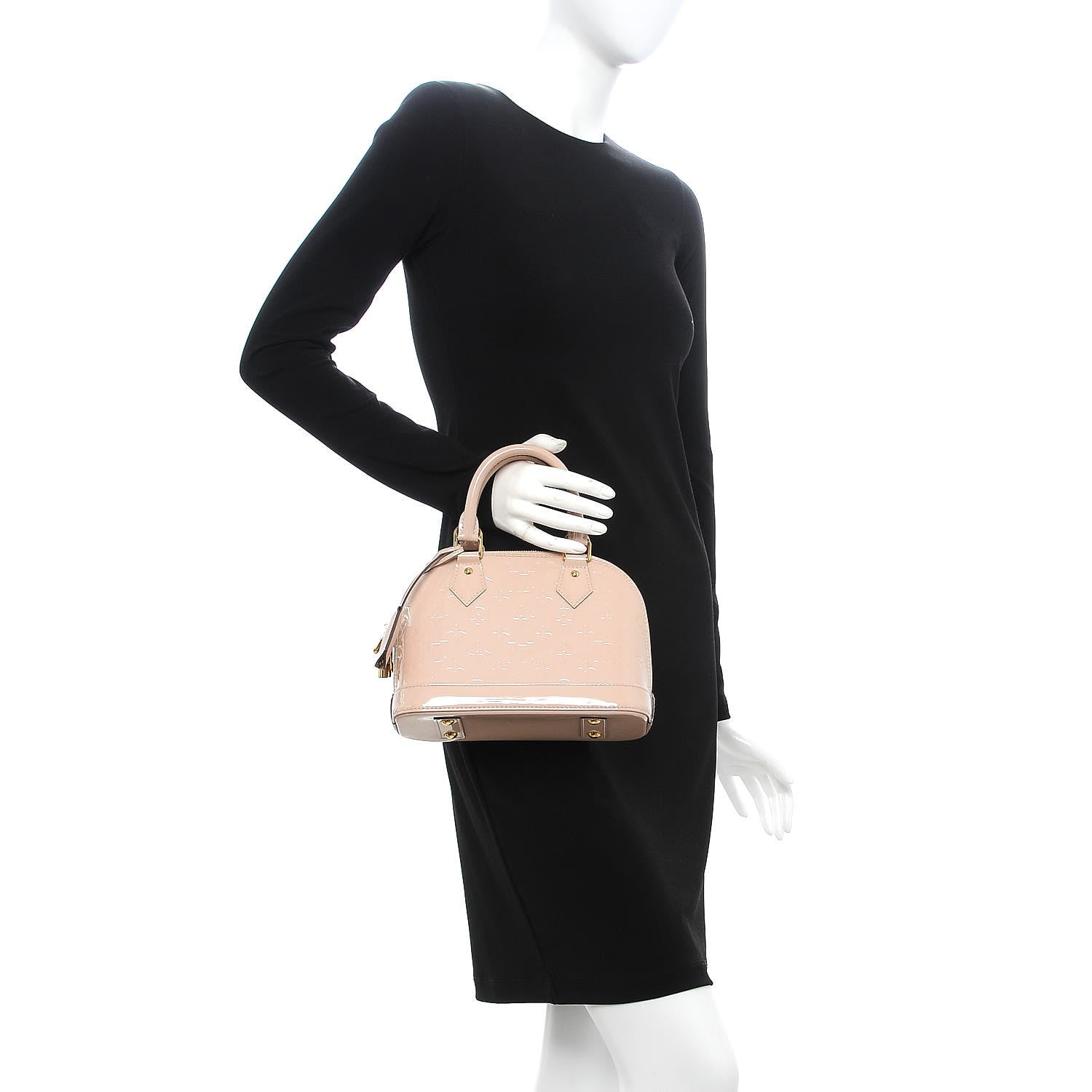 Louis Vuitton Vernis Alma BB Rose Angelique 3 of 10