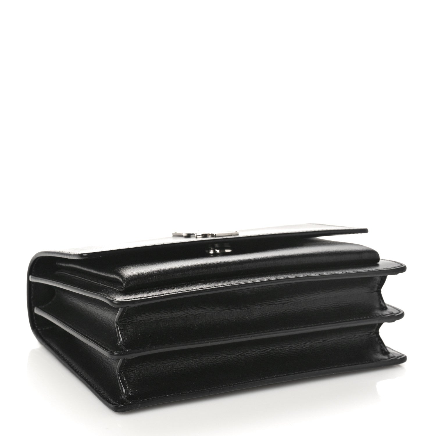 Saint Laurent Calfskin Medium Monogram Sunset Black 4 of 10