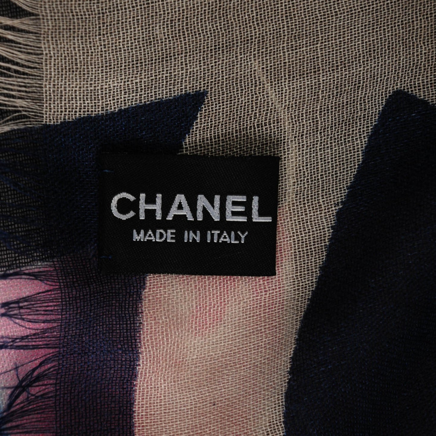 Cashmere Silk CC Scarf Multicolor