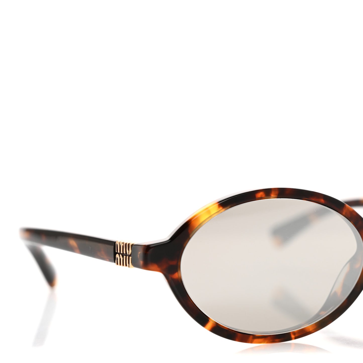Acetate Oval Regard Sunglasses SMU04Z Tortoise