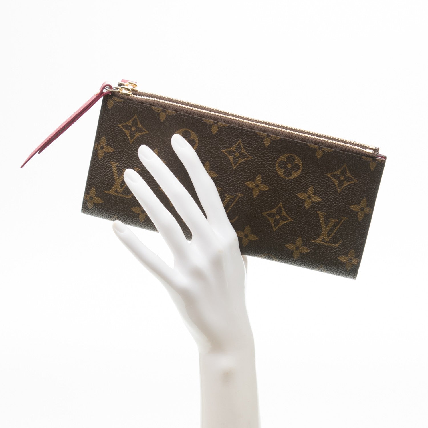 Louis Vuitton Monogram Adele Wallet Fuchsia 2 of 7