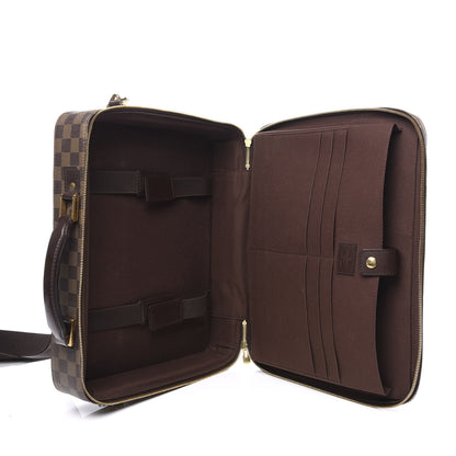 Louis Vuitton Damier Ebene Porte Ordinateur Sabana Computer Case 4 of 9