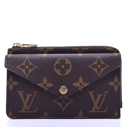 Louis Vuitton Monogram Recto Verso Card Holder Black 3 of 8