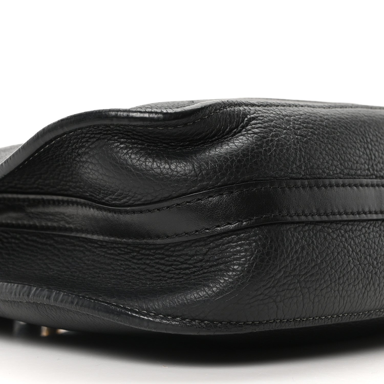 Chloe Grained Calfskin Mini Hayley Hobo Black 9 of 10