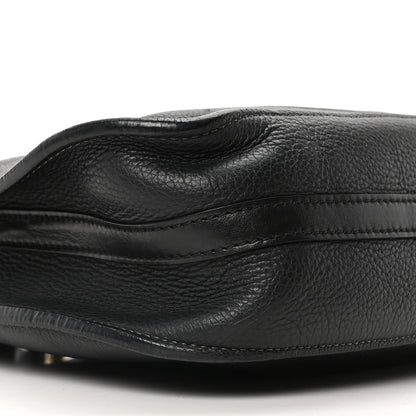 Chloe Grained Calfskin Mini Hayley Hobo Black 9 of 10