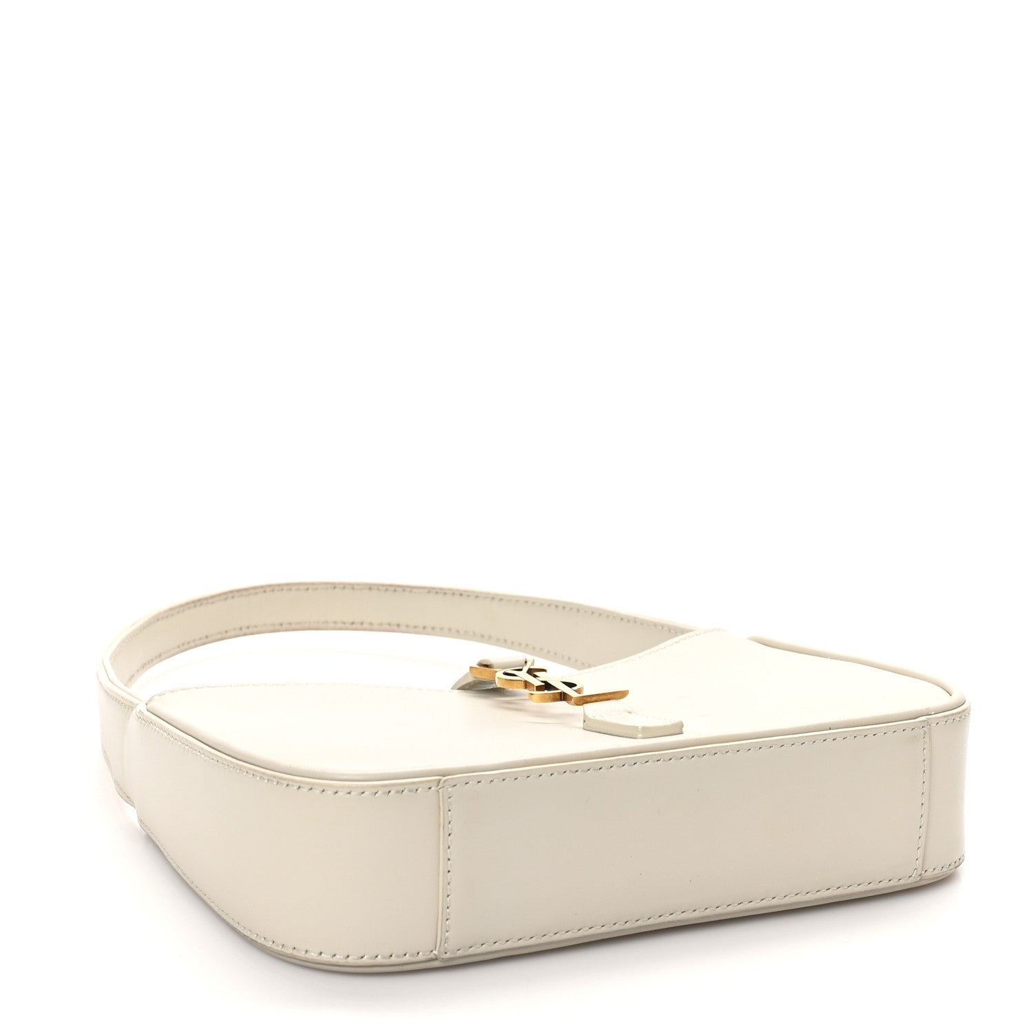 Saint Laurent Smooth Calfskin Le 5 A 7 Mini Hobo Crema Soft 4 of 12