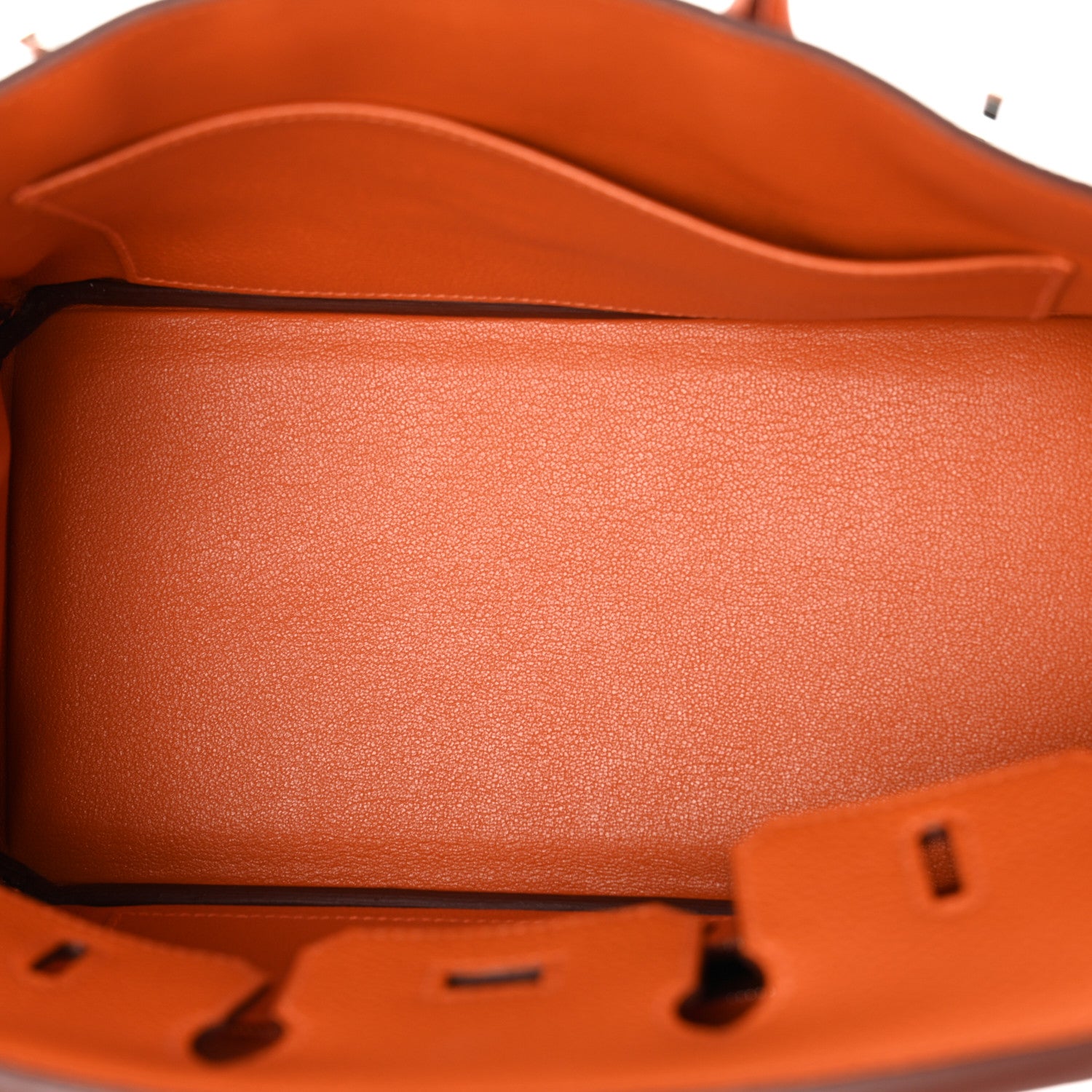 Hermes Togo Birkin 25 Orange 5 of 11