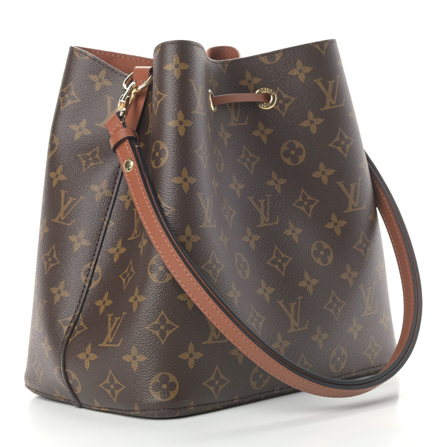 Louis Vuitton Monogram Neonoe MM Caramel 2 of 4