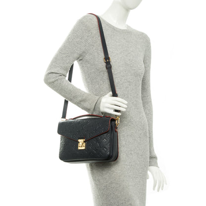 Louis Vuitton Empreinte Pochette Metis Marine Rouge 2 of 8