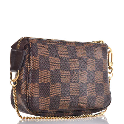Louis Vuitton Damier Ebene Mini Pochette Accessories 3 of 7