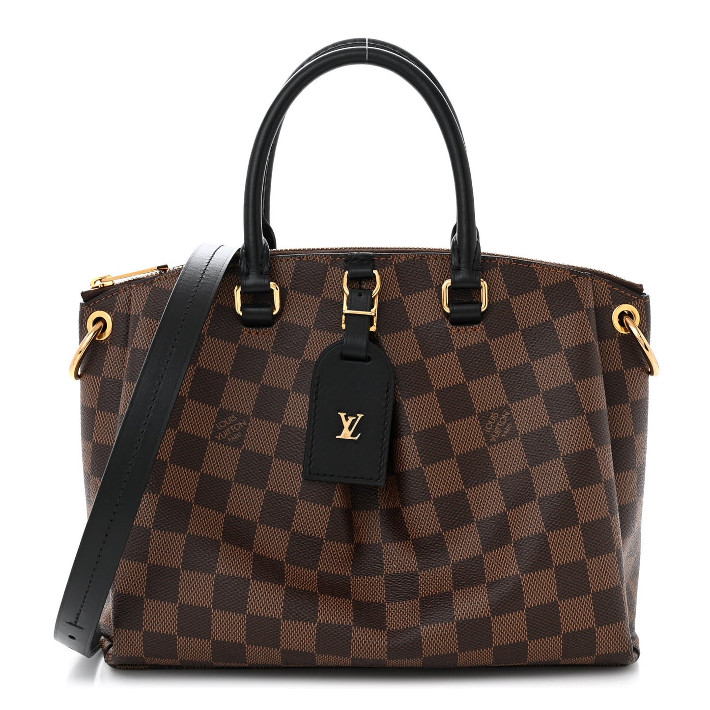 Damier Ebene Odeon Tote PM Black