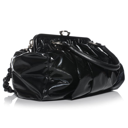 Marc Jacobs Vinyl and Leather Parachute Stam Black 3 of 7