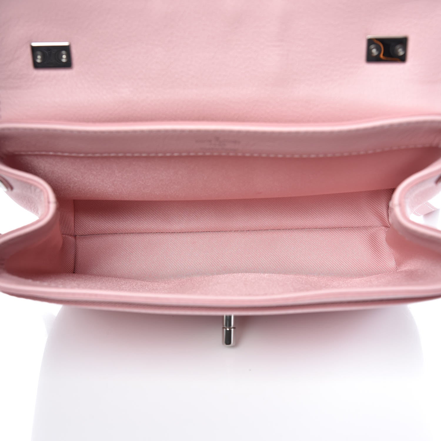 Louis Vuitton Calfskin Lockme II Chain Bag BB Rose Ballerine 5 of 11