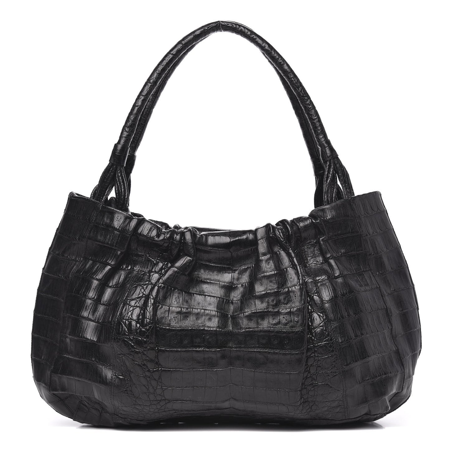 Crocodile Tote Black