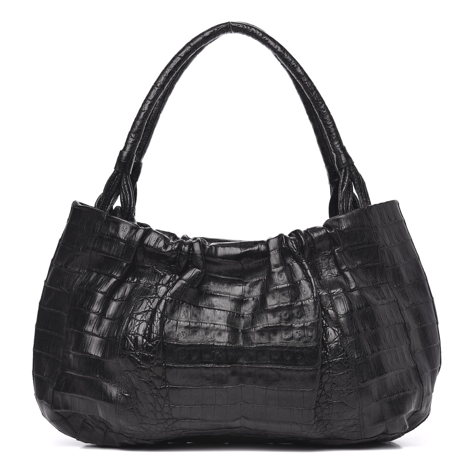 Nancy Gonzalez Crocodile Tote Black 1 of 11