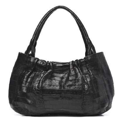Nancy Gonzalez Crocodile Tote Black 1 of 11