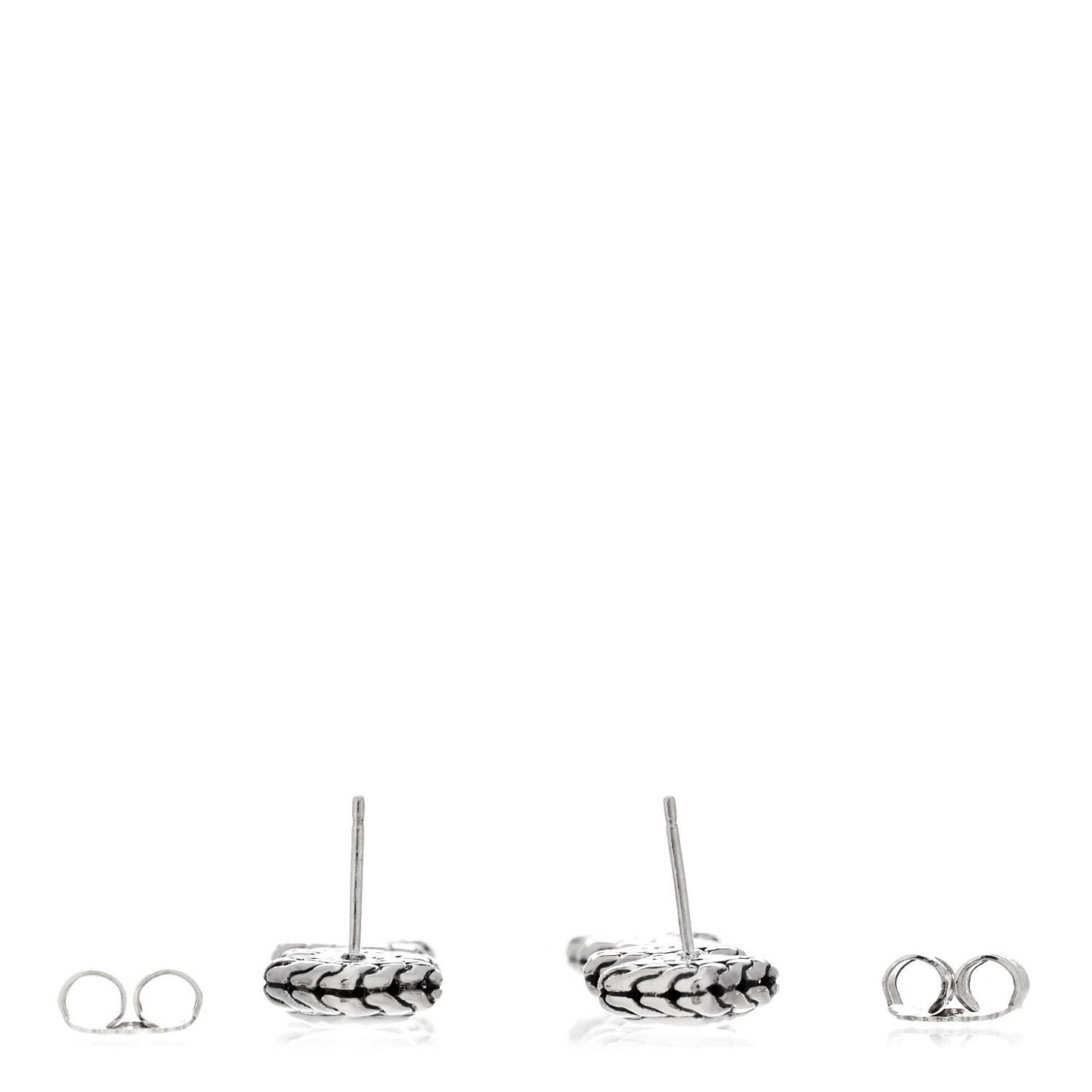 Sterling Silver Palu Square Drop Earrings