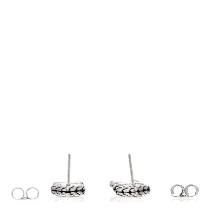John Hardy Sterling Silver Palu Square Drop Earrings 3 of 4