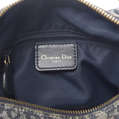 Christian Dior Denim Monogram Boston Navy 6 of 13