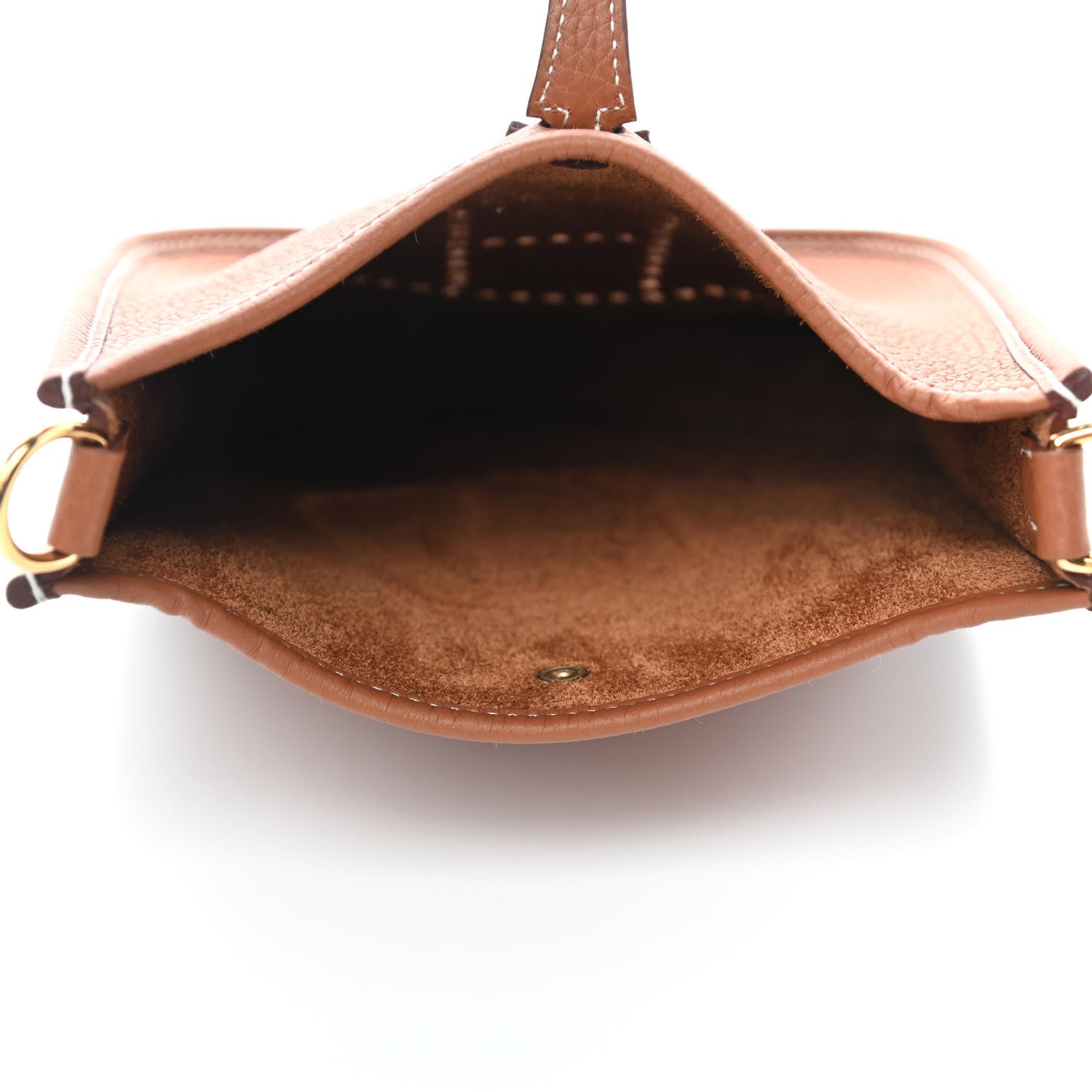Hermes Taurillon Clemence Evelyne TPM Gold 4 of 4