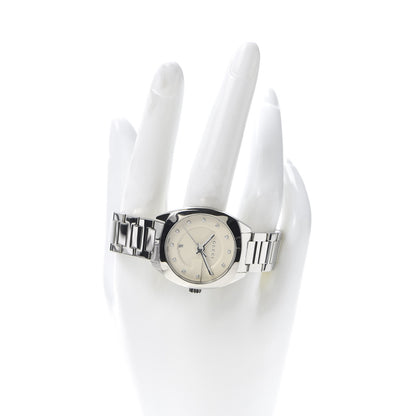 Gucci Stainless Steel Diamond 29mm GG2570 Quartz Watch 2 of 7