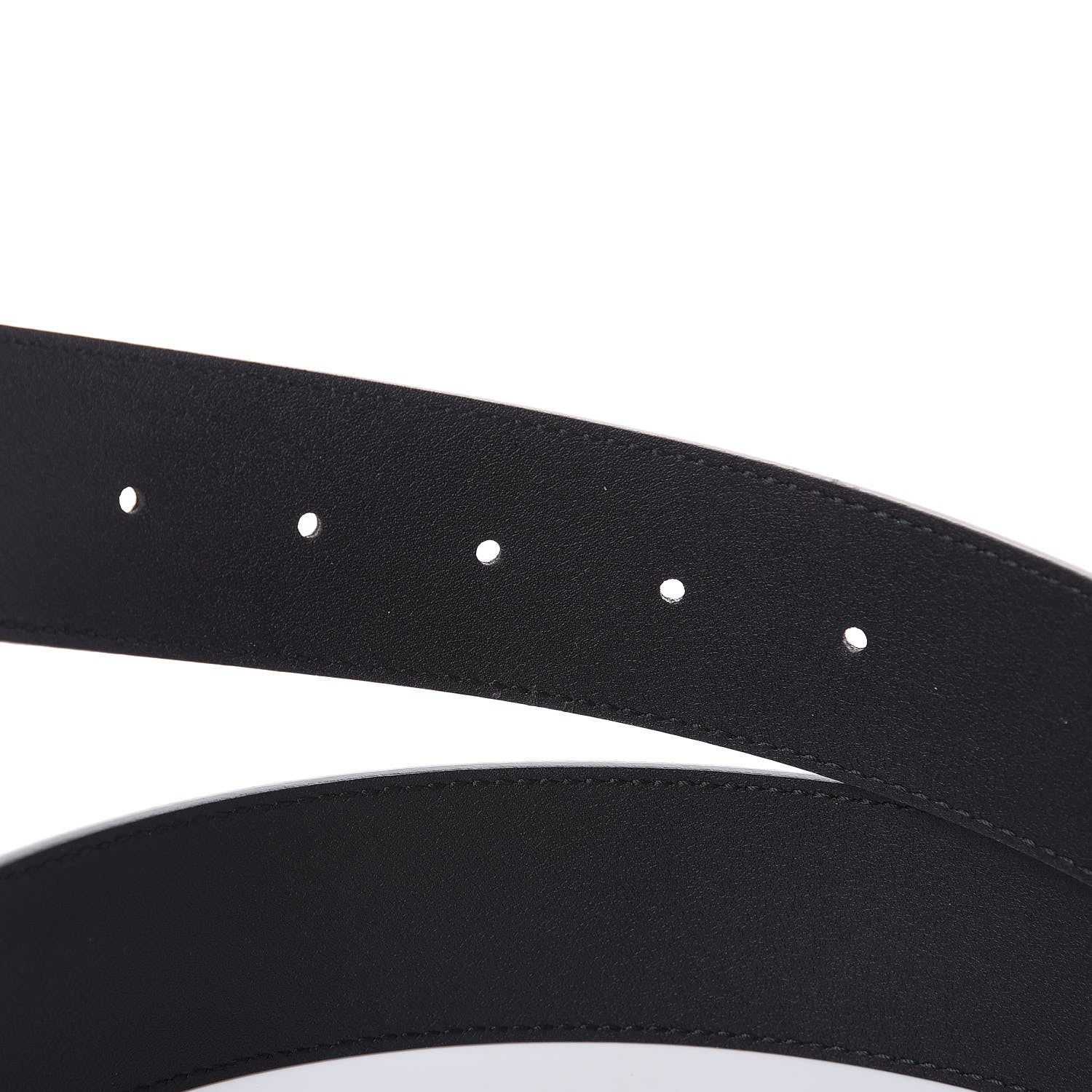Gucci Textured Calfskin Double G 40mm Belt 115 46 Black 4 of 6