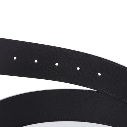 Gucci Textured Calfskin Double G 40mm Belt 115 46 Black 4 of 6