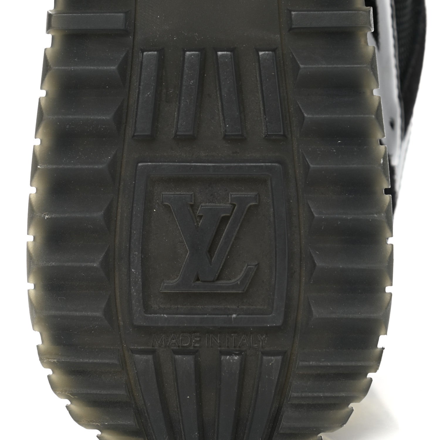 Louis Vuitton Suede Monogram Run Away Sneakers 37 Black 6 of 8