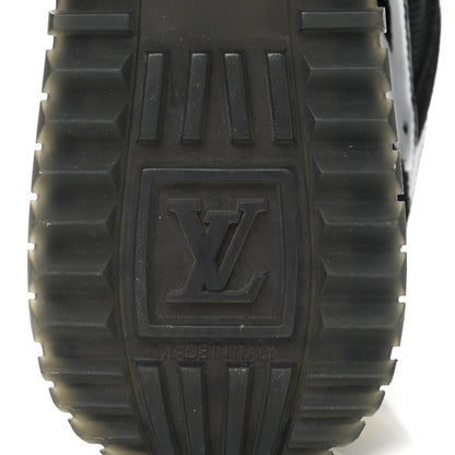 Louis Vuitton Suede Monogram Run Away Sneakers 37 Black 6 of 8