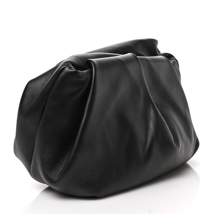 Burberry Smooth Calfskin Rose Clutch Black 3 of 6