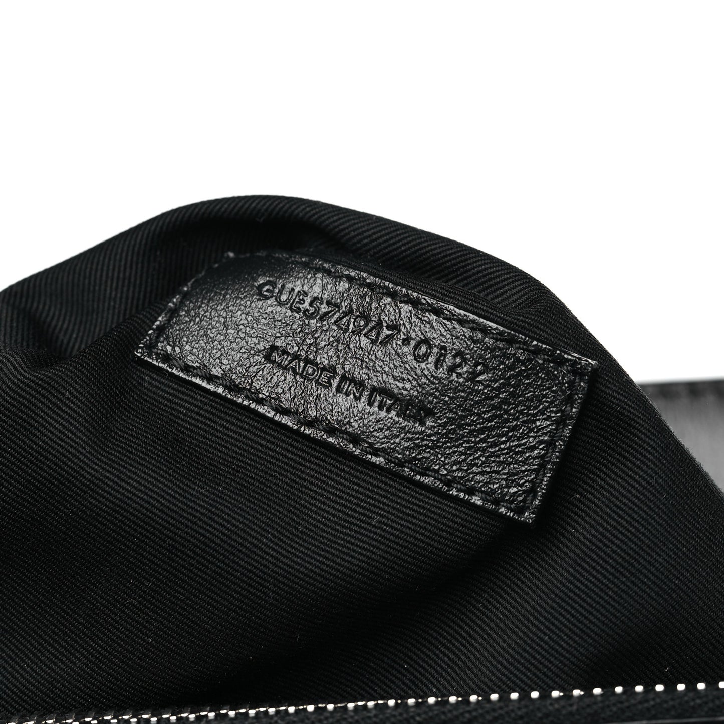 Calfskin Y Quilted Monogram Large Loulou Chain Satchel Black