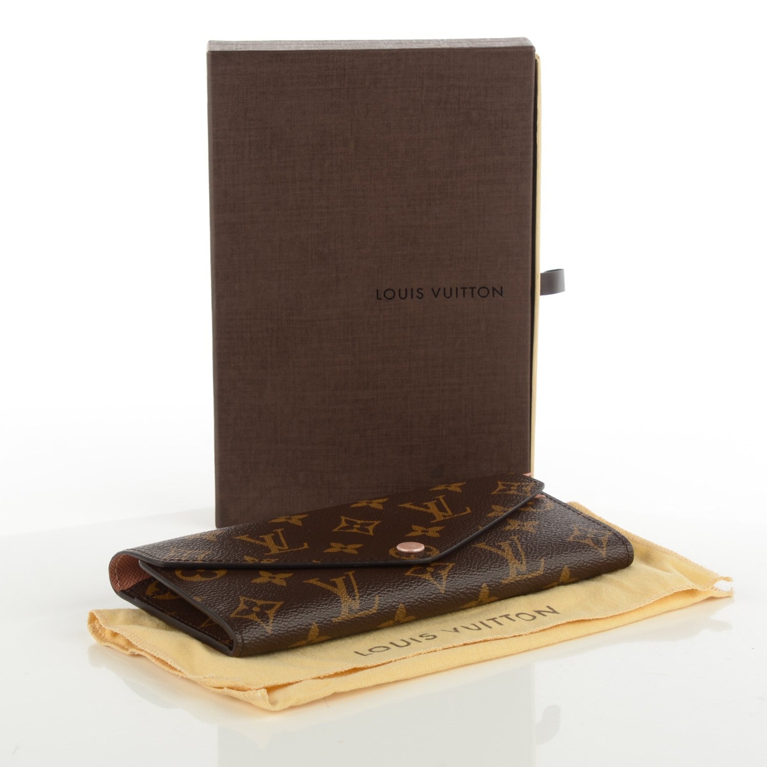 Louis Vuitton Monogram Josephine Wallet Rose Nacre 4 of 7