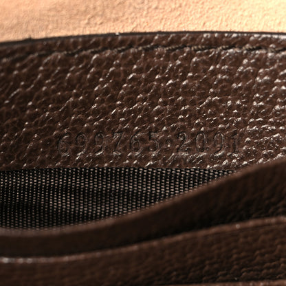 Gucci GG Supreme Monogram Textured Dollar Calfskin Web Ophidia Belt Bag 110 44 Beige Ebony New Acero 7 of 11