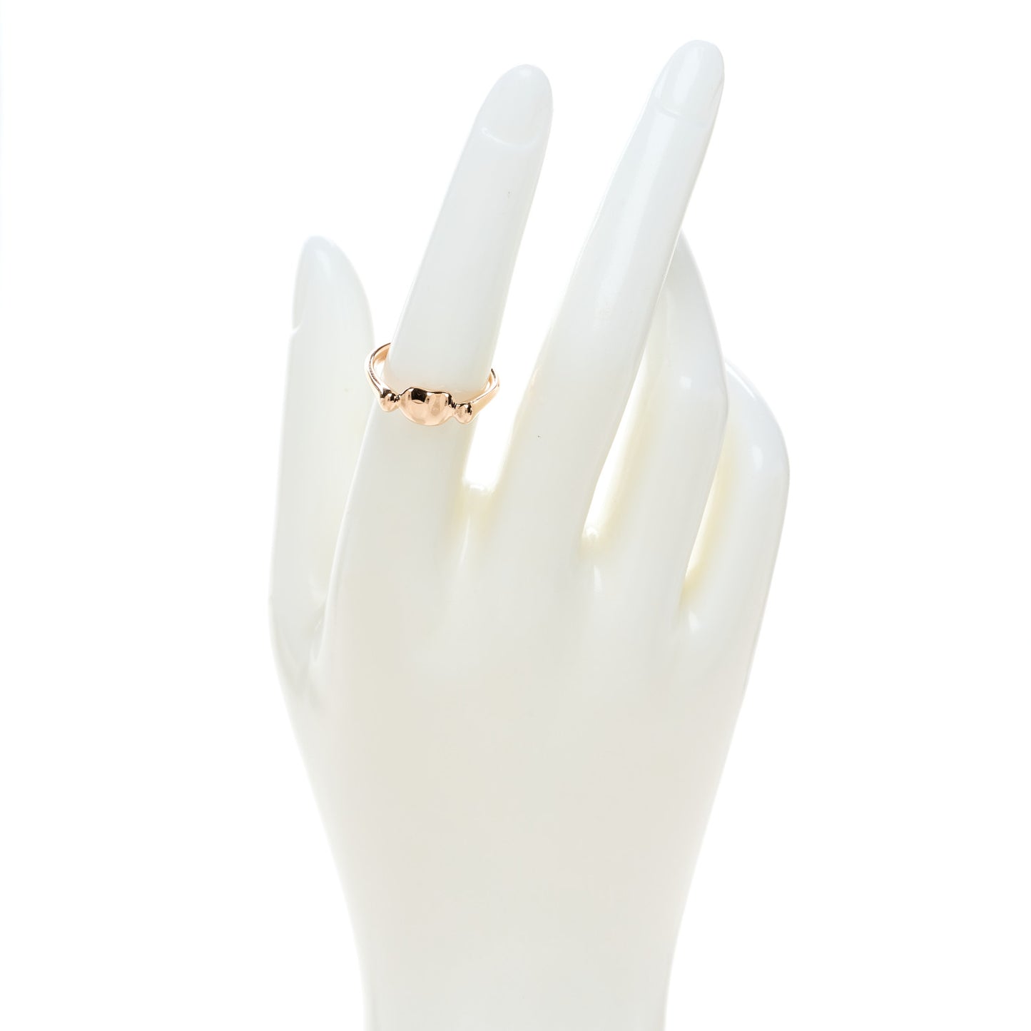 18K Rose Gold Elsa Peretti Bean Ring 53 6.25