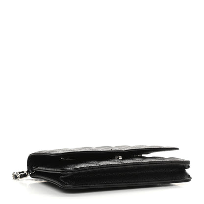 Chanel Caviar Quilted Wallet On Chain WOC Black 4 of 8