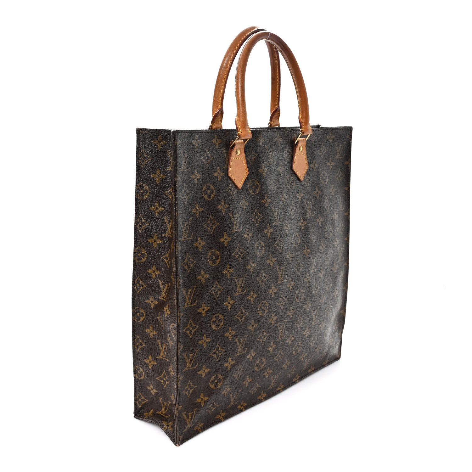 Louis Vuitton Monogram Sac Plat 3 of 11