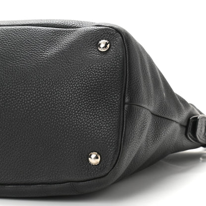 Prada Vitello Daino Hobo Black 8 of 8