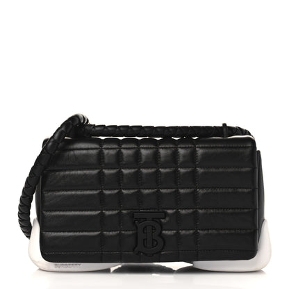 Burberry Lambskin Quilted Small Lola Hoof Bag Black 1 of 9