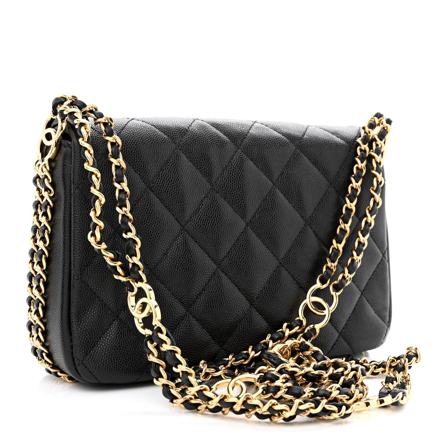Chanel Caviar Quilted Mini CC You Flap Black 3 of 10