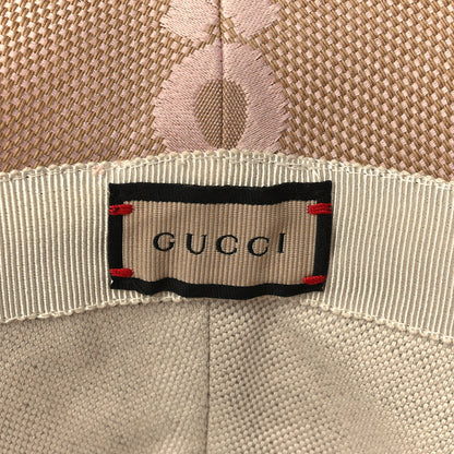 Gucci Monogram Jumbo GG Mosteria Bucket Hat M Beige Perfect Pink 7 of 8
