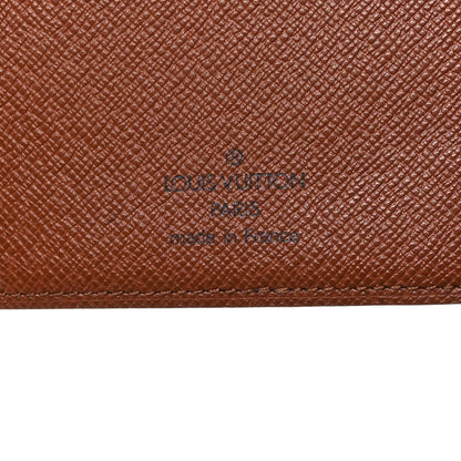 Louis Vuitton Monogram Checkbook Holder Case Wallet 6 of 7