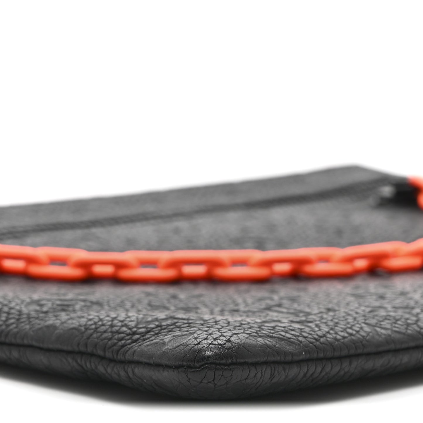 Taurillon Monogram Solar Ray A4 Pouch Black