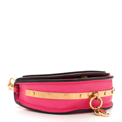 Chloe Calfskin Small Nile Bracelet Minaudiere Bag Fuchsia Rose 4 of 11