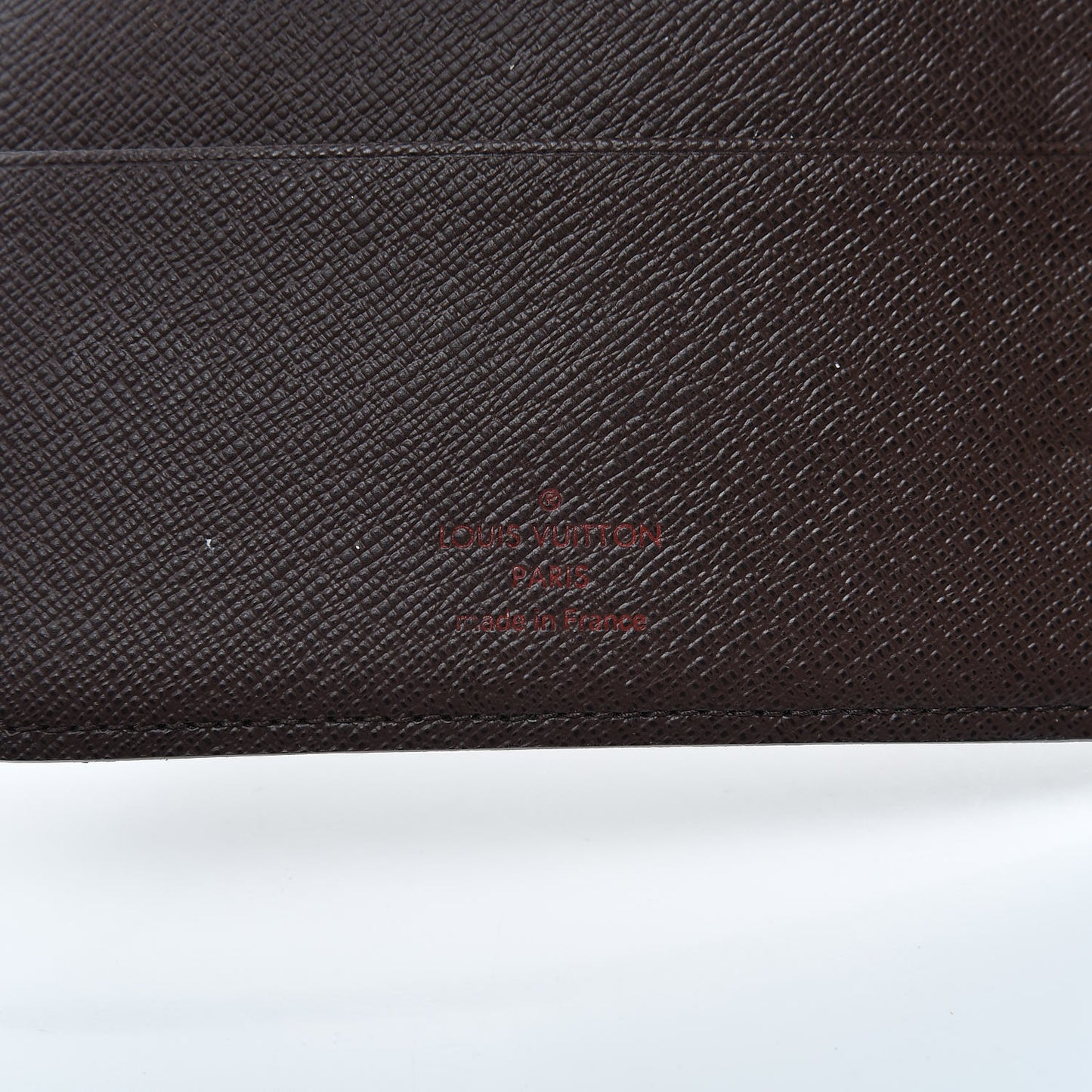 Damier Ebene Medium Ring Agenda Cover
