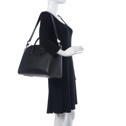 Givenchy Sugar Goatskin Medium Antigona Black 2 of 12
