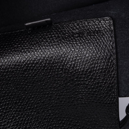 Celine Grained Calfskin Small Vertical Cabas Black 9 of 9